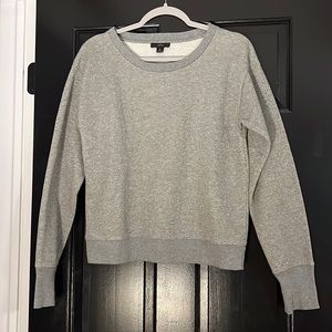 J.Crew Hoodless Sparkle Sweatshirt :: Sz M